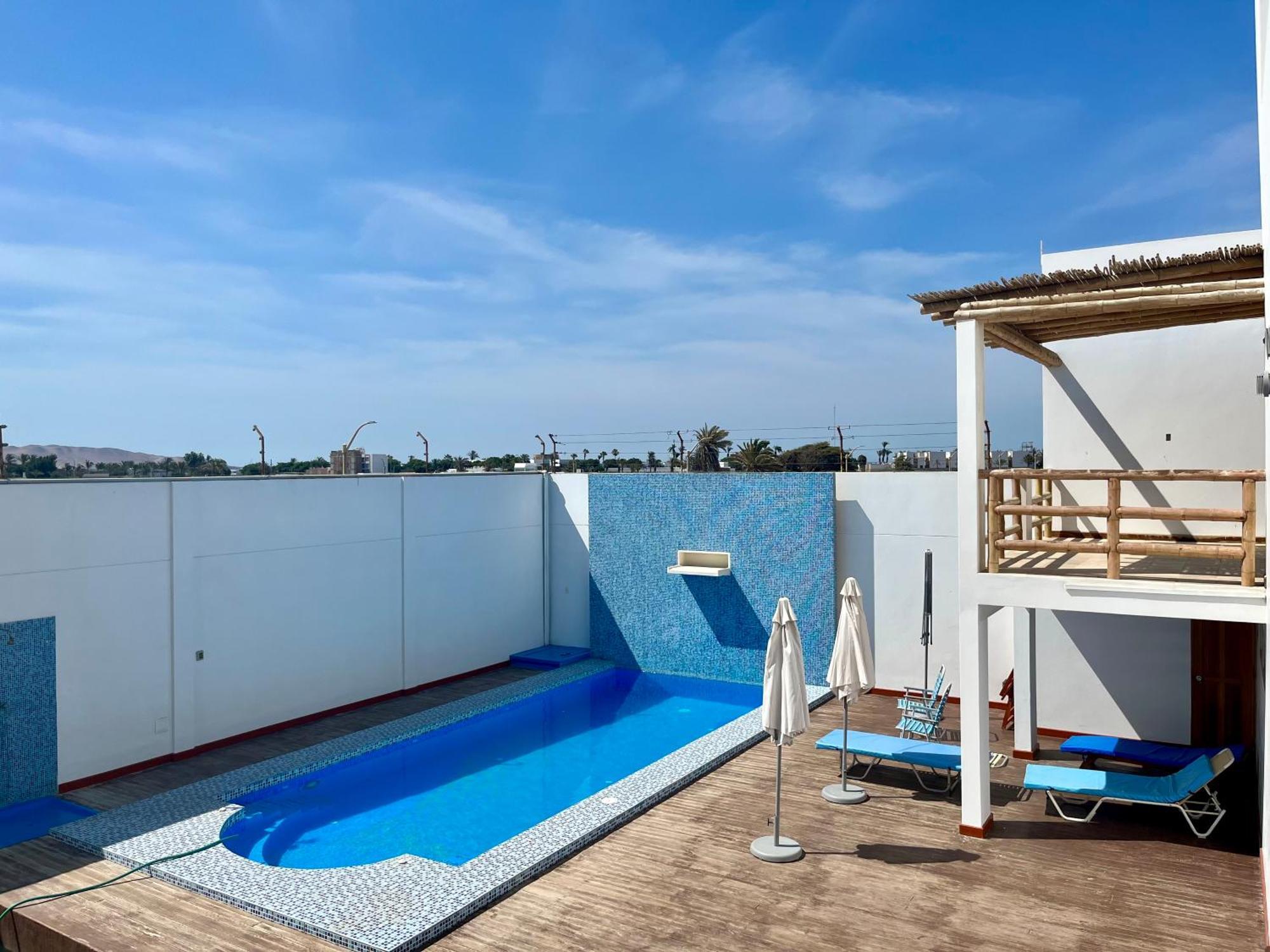 Caihuayna Apart Hotel Paracas Dış mekan fotoğraf